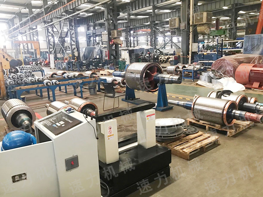 無錫中達電機有限公司使用我司鋁風扇葉加熱器現場